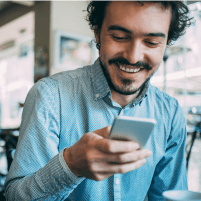 Social worker writing case notes in CaseWorthy as he uses the brokerage case management model